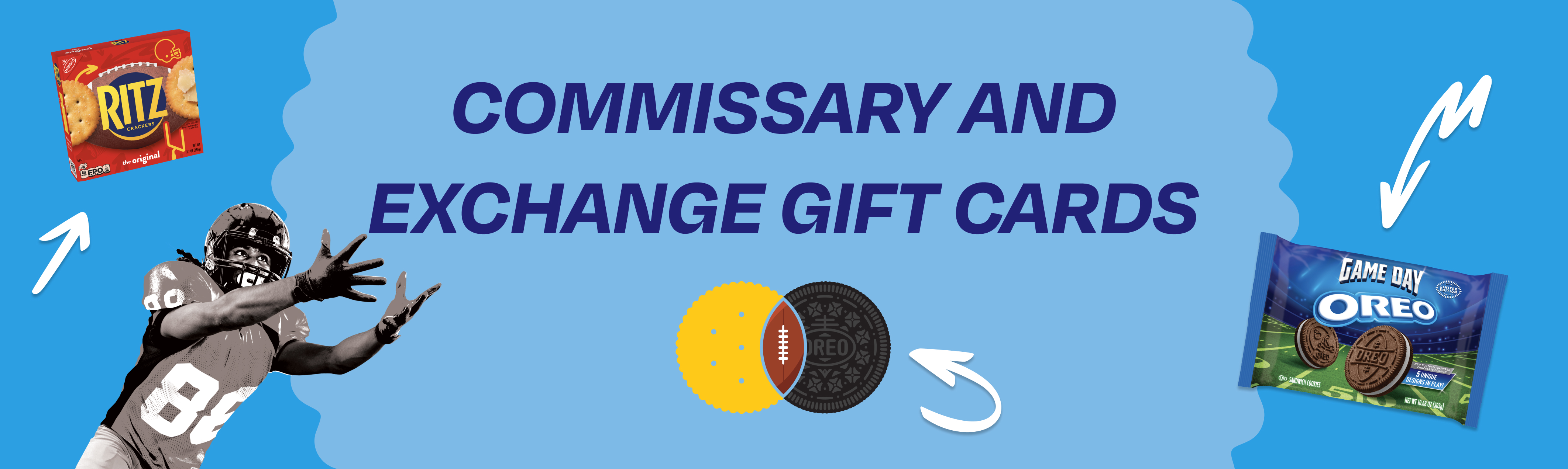 Commissary and Exchange Gift Cards